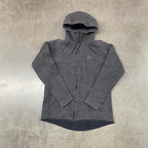 Nike Grey Full Zip Hoodie lightweight jacket Mens Large